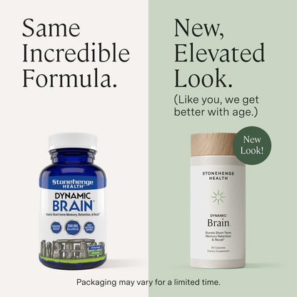 Brain Health Supplement 60 Capsules - Memory & Focus Booster