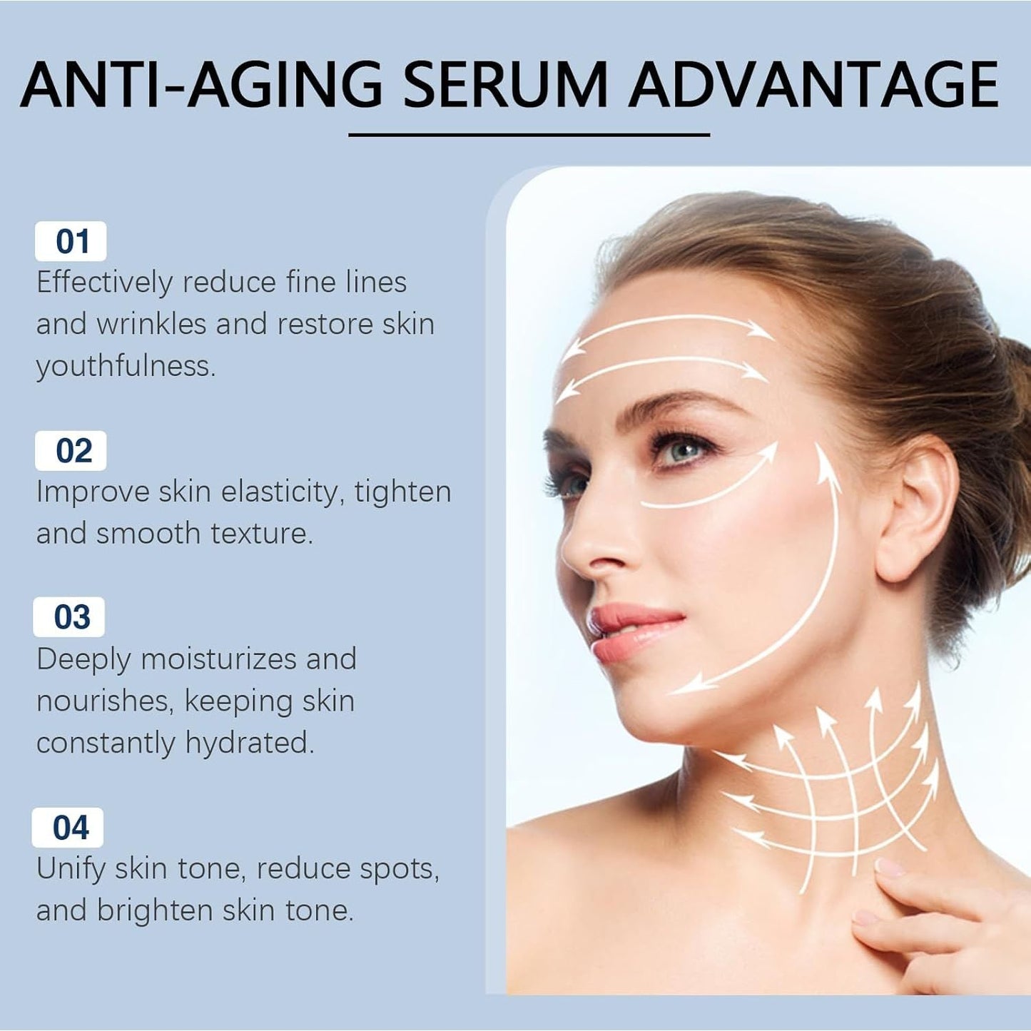 Anti Aging Face Serum with Retinol and Vitamin C