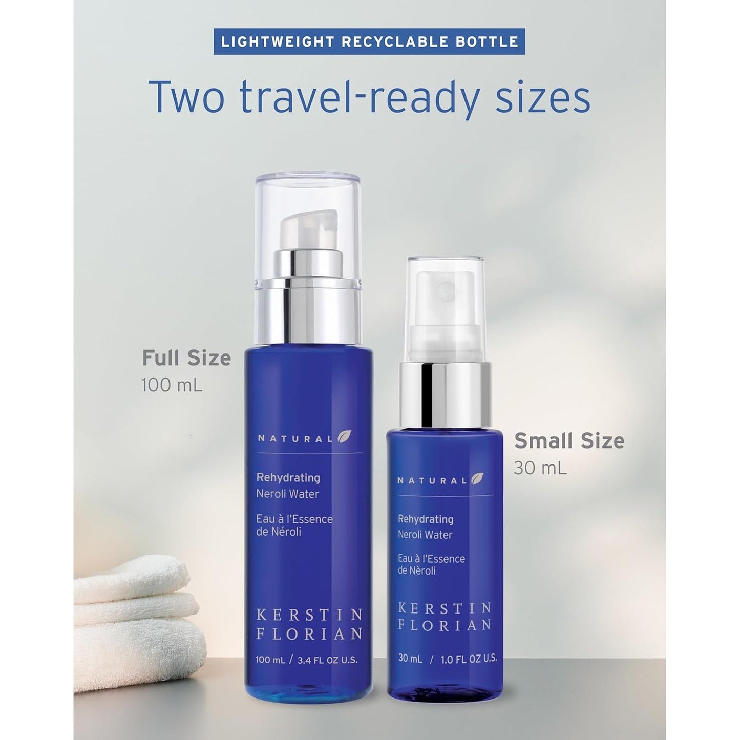 Refreshing Rose Facial Spray & Toner 100ml