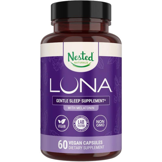 Natural Sleep Aid Supplement with Melatonin & Herbs - Mycosmeticslondon