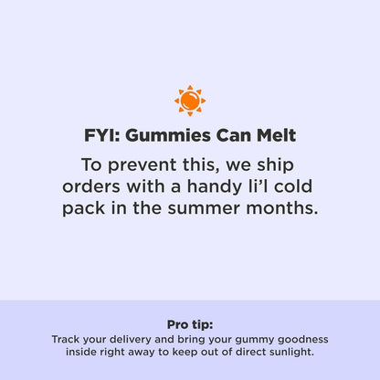 Calming Sleep Gummies with Melatonin and Herbs
