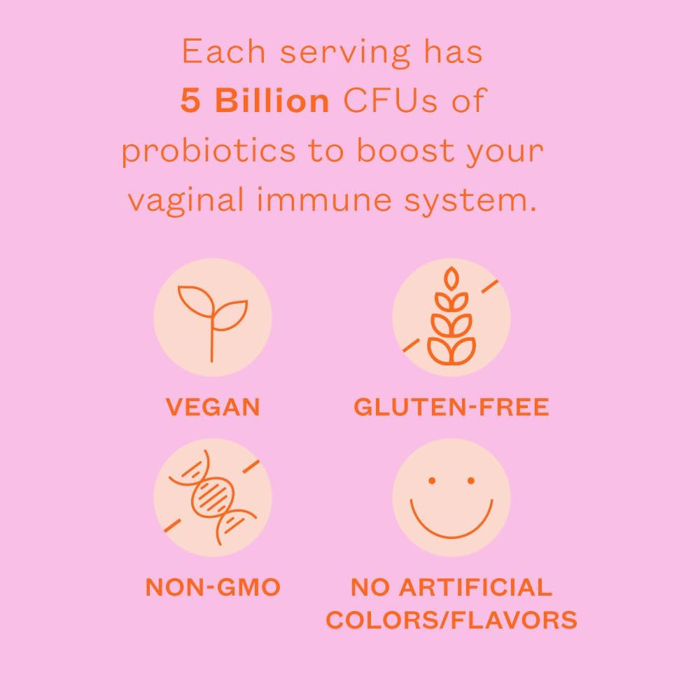 Women's Probiotic Gummies for Vaginal Health