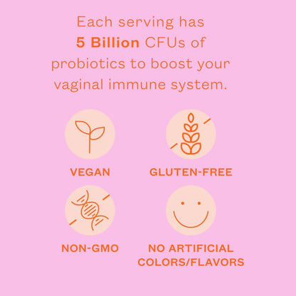 Women's Probiotic Gummies for Vaginal Health