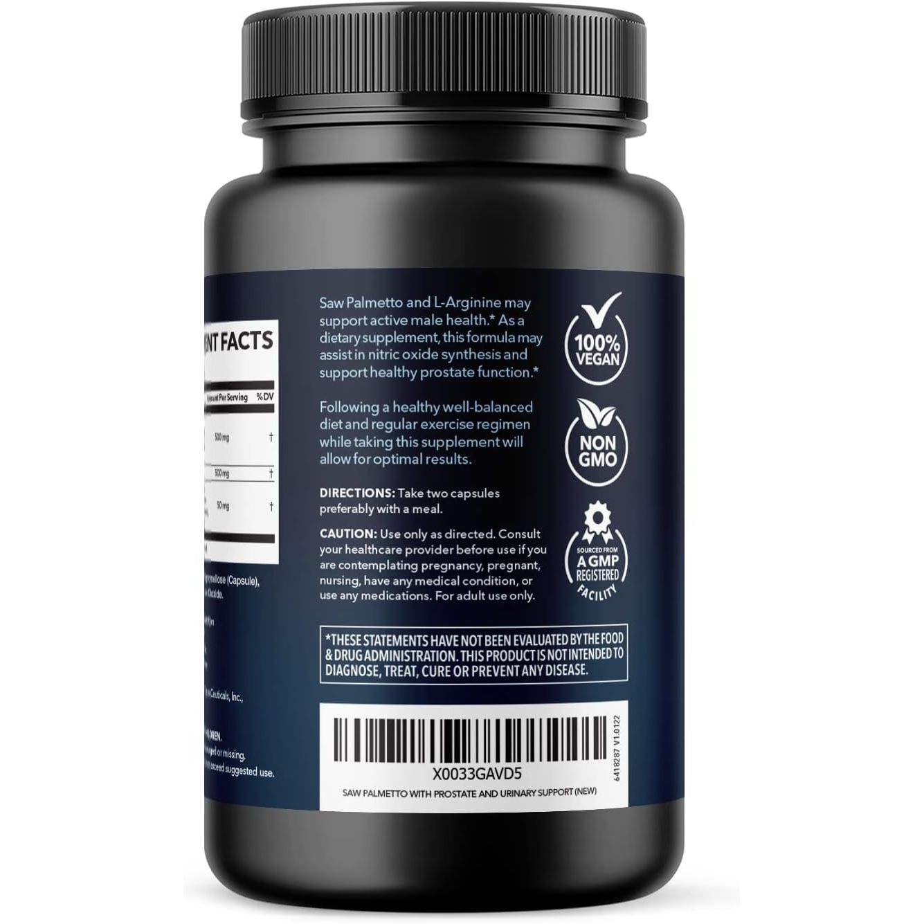 Natural Prostate & Hair Health Supplement for Men