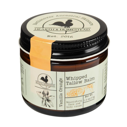 Natural Vanilla Orange Skin Balm 37g - Mycosmeticslondon