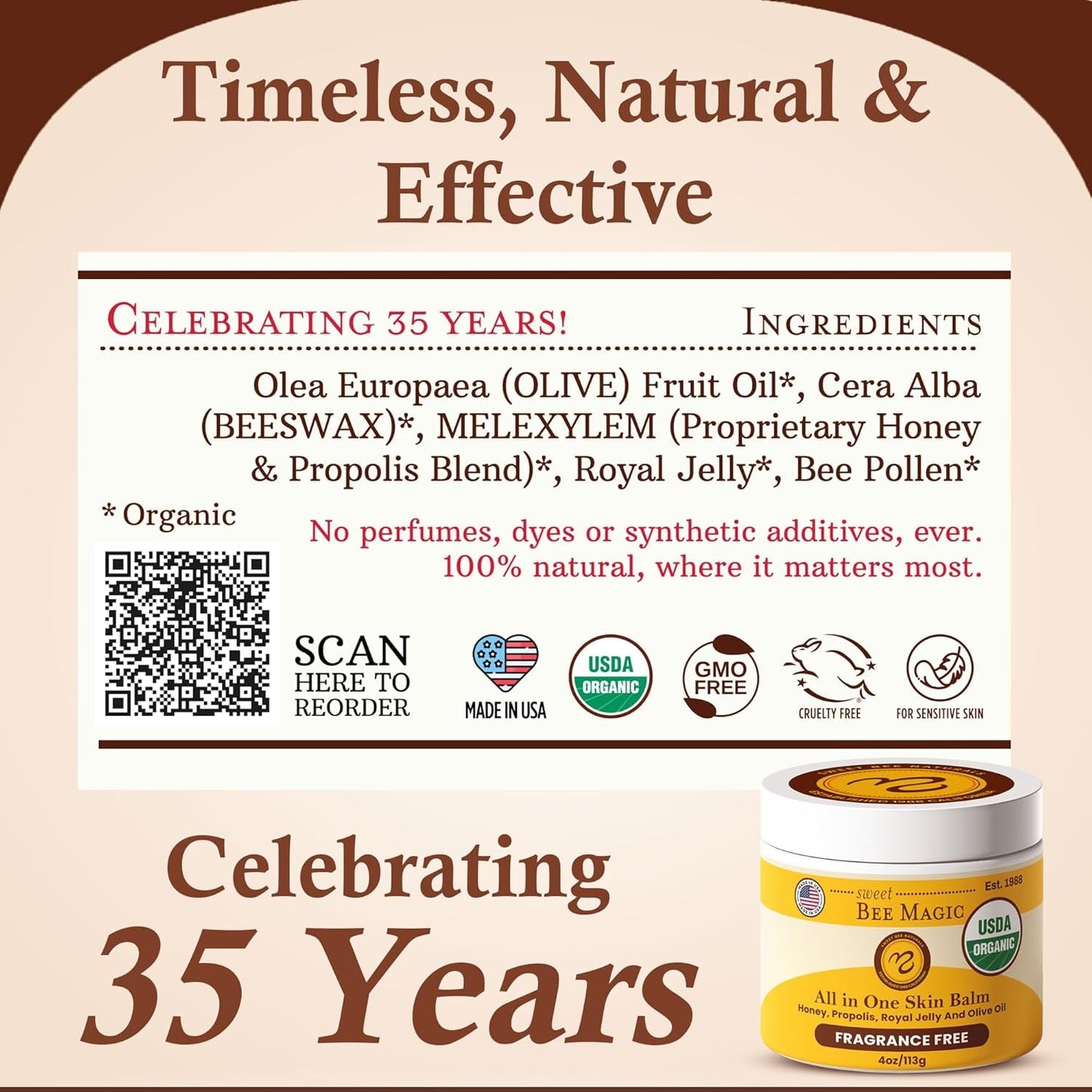 Natural Honey Skin Repair Cream