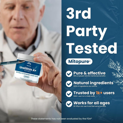 Powerful Anti Aging Supplement with Urolithin A