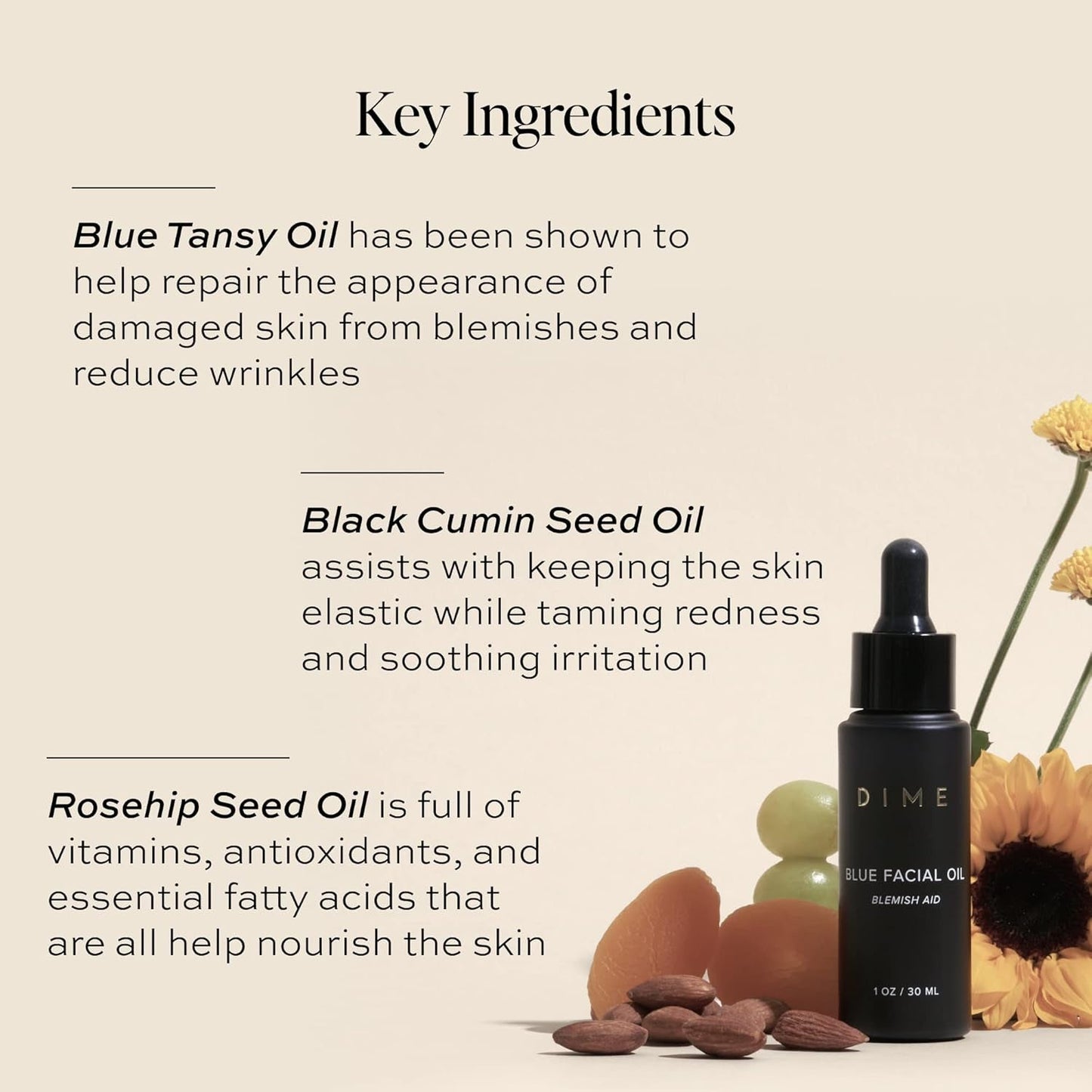 Soothing Blue Facial Oil for Calm Skin