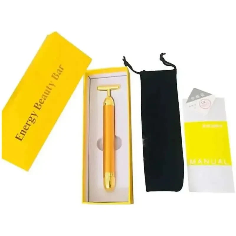 Luxurious Gold Face Massage Roller