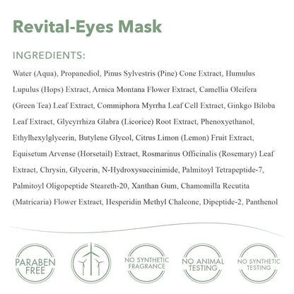 Refreshing Eye Masks - 10 Count | Soothing Puff Reduction