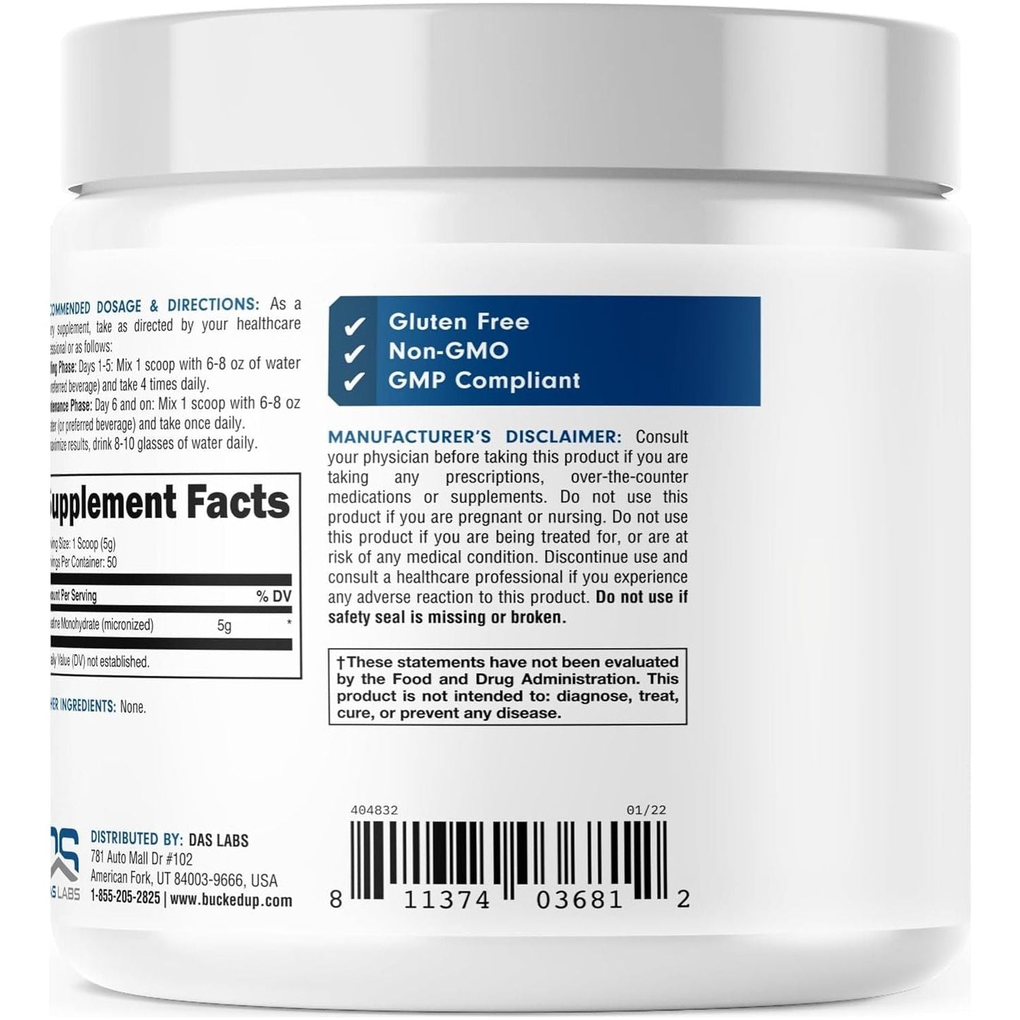 Pure Micronized Creatine Powder for Strength & Performance