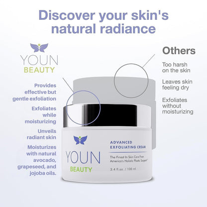 Natural Exfoliating Moisturizer Cream 100ml