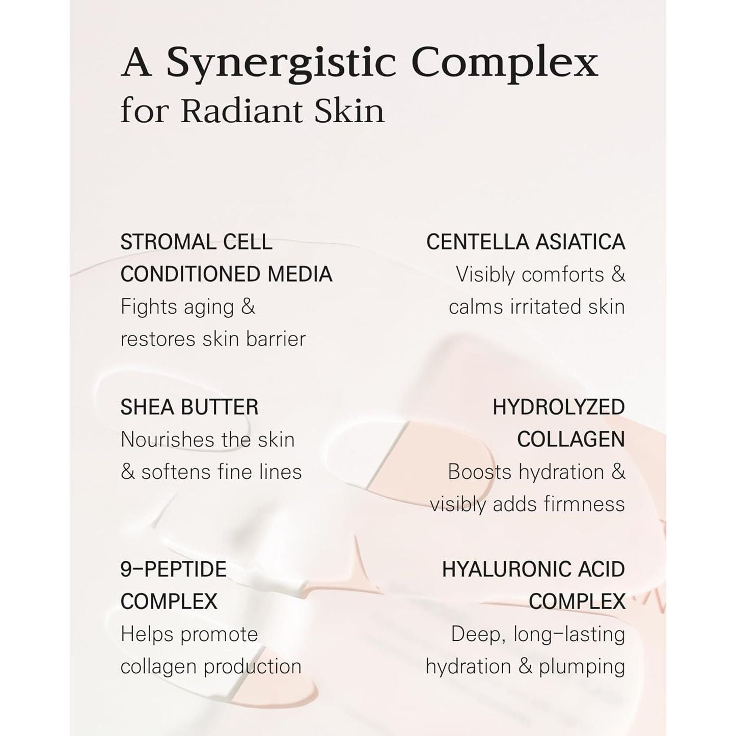Moisturizing Collagen Face Mask - 4 Pack, Anti Aging Skin Care