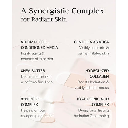 Moisturizing Collagen Face Mask - 4 Pack, Anti Aging Skin Care