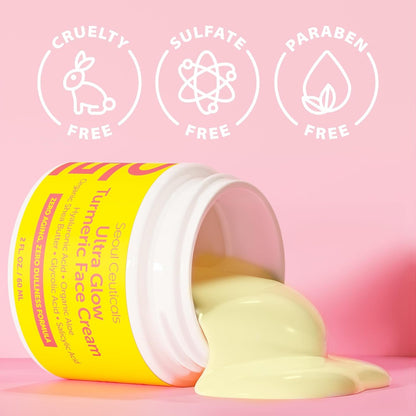 Natural Glow Turmeric Face Moisturizer for Bright Skin