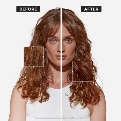 Hydrating Night Hair Serum for Softness and Glow