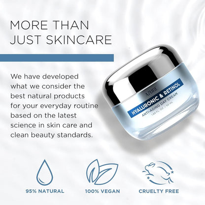 Moisturizing Hyaluronic Day Cream for Glowing Skin