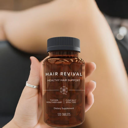 Vital Hair Growth Tablets - 120 Count Natural Supplement