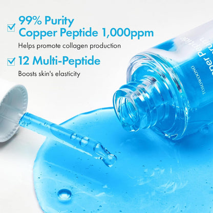 Natural Copper Face Serum 33ml - Moisturizing Anti Aging