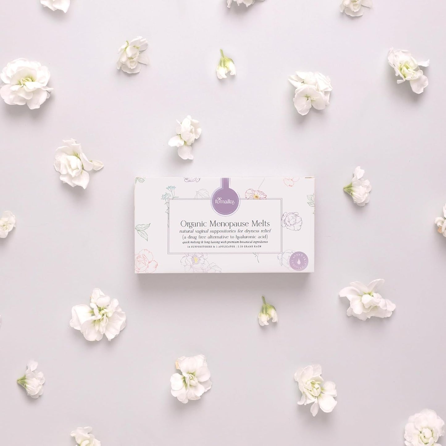 Natural Vaginal Moisturizer Suppositories for Women
