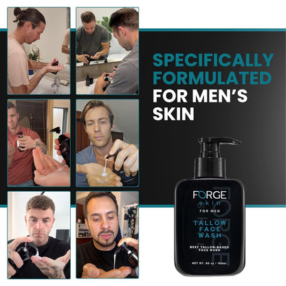 Natural Moisturizing Face Cleanser for Men 150ml