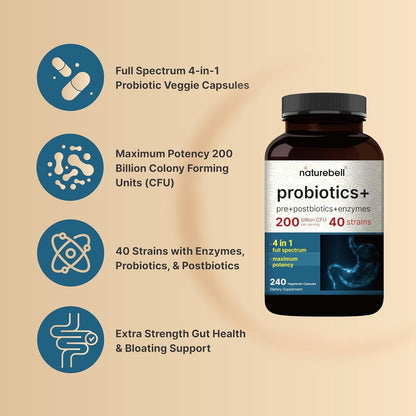 Complete Gut Health Supplement - 240 Veggie Caps