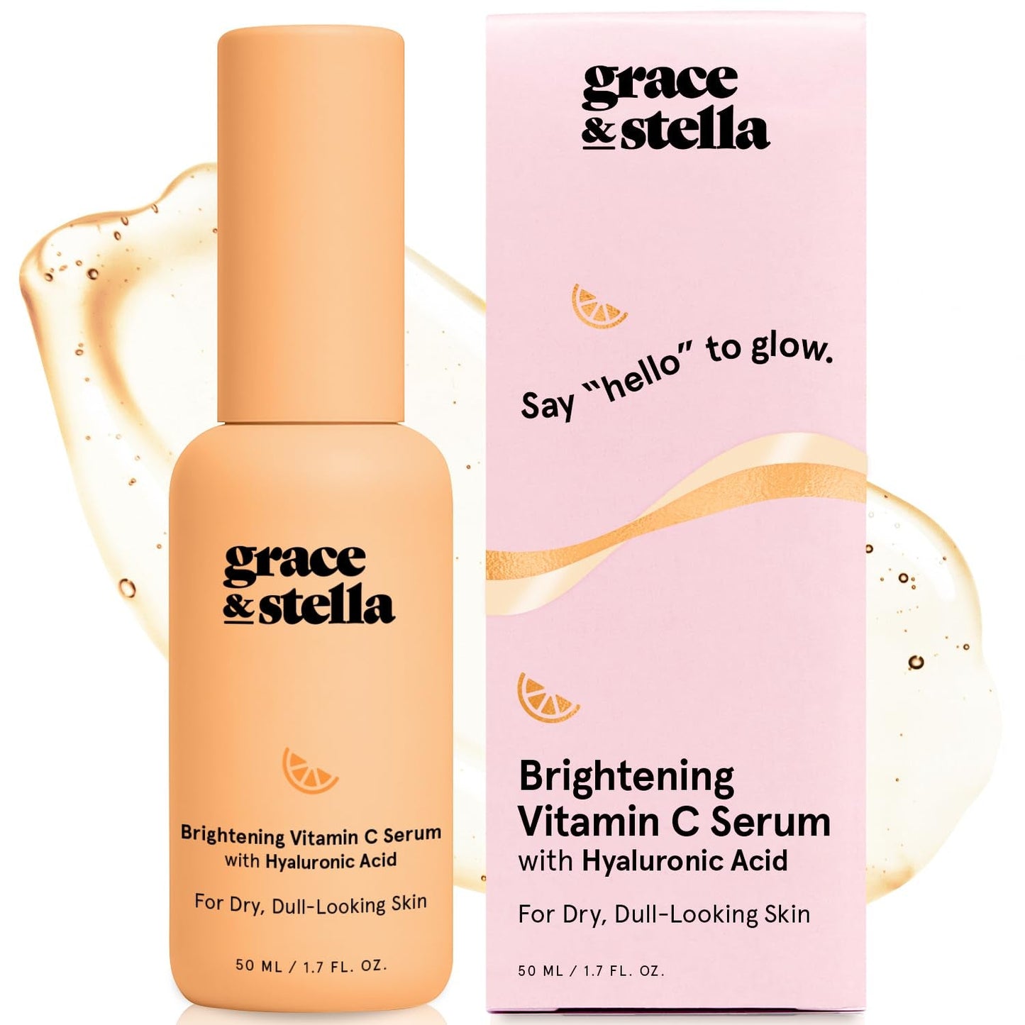 Natural Vitamin C Face Serum 50ml - Glow Even Skin Tone - Mycosmeticslondon