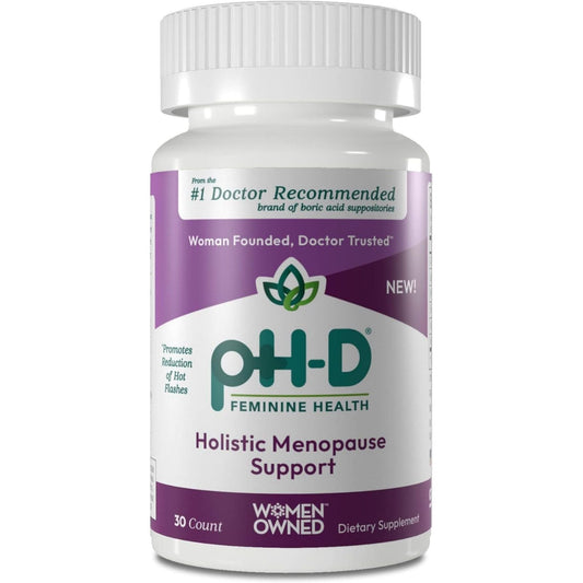 Natural Menopause Relief Supplement - 30 Capsules - Mycosmeticslondon