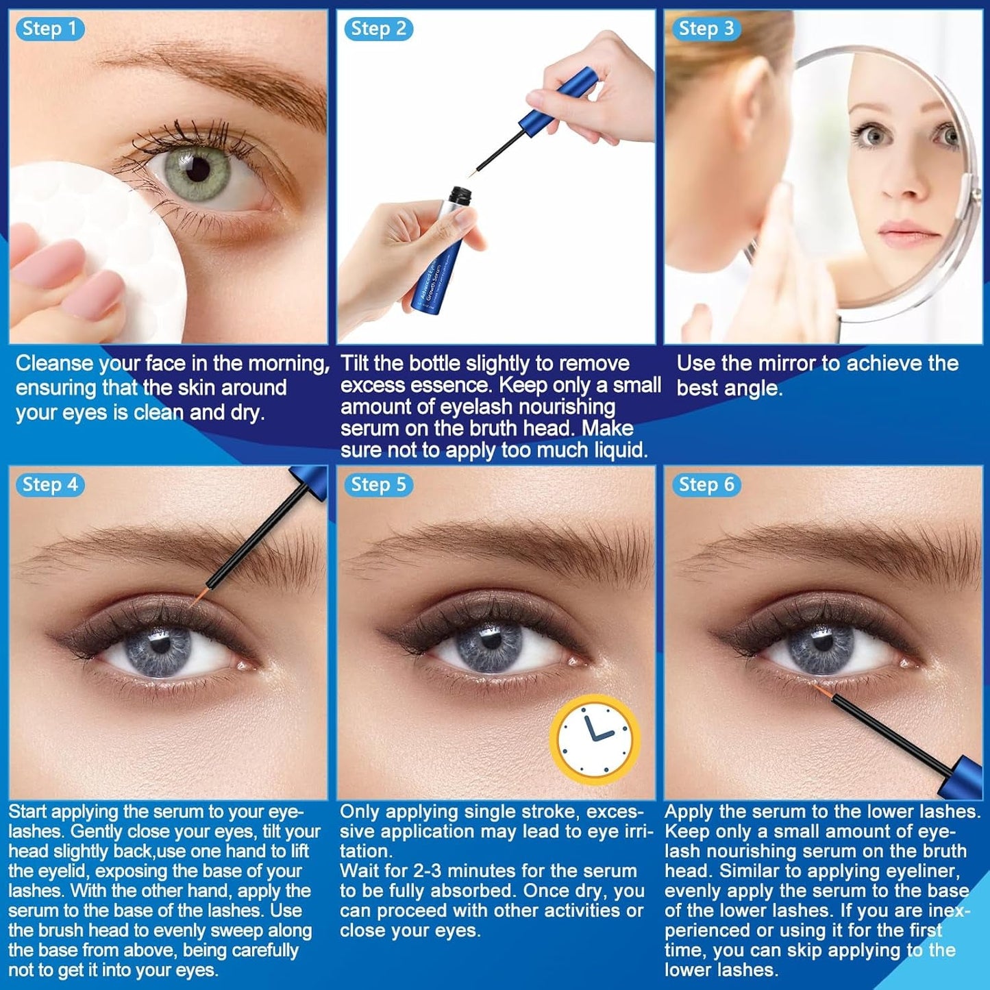 Effective Lash Growth Serum for Thicker Eyelashes