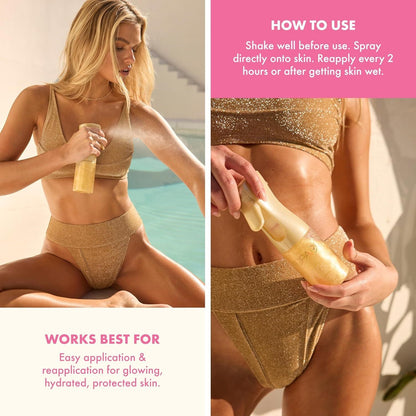 Natural Coconut Body Sunscreen Mist SPF 50
