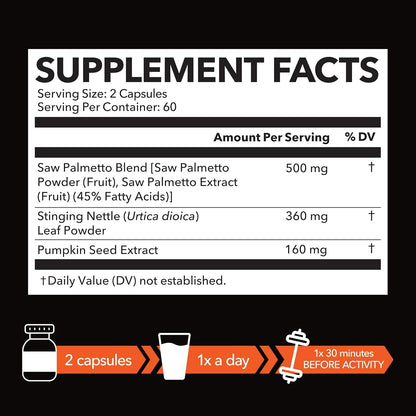 Premium Saw Palmetto Complex for Prostate Health