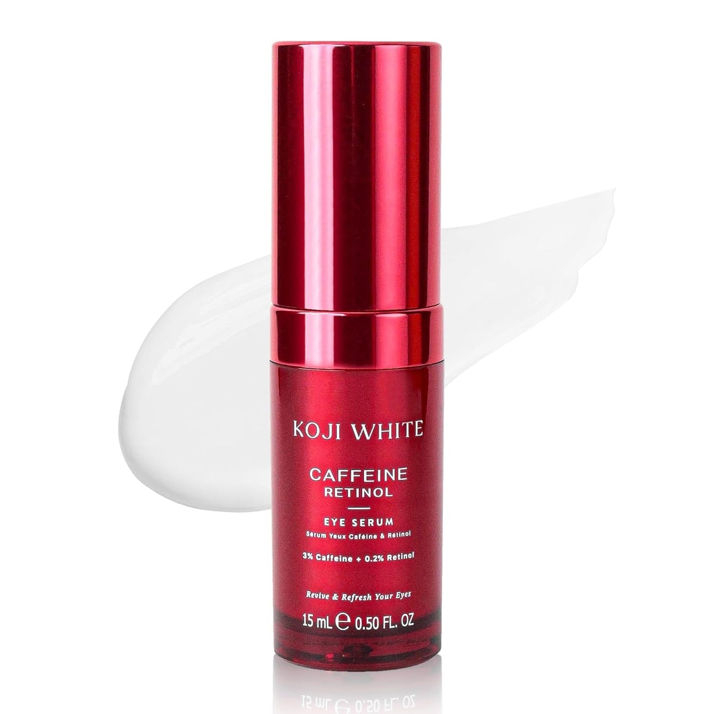 Natural Anti Puff Eye Serum with 3% Caffeine - Mycosmeticslondon
