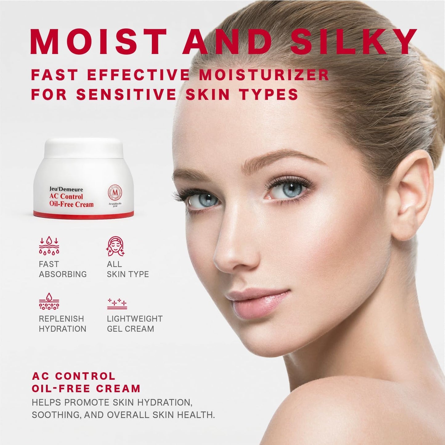 Clear Skin Acne Cream with Peptides - 50ml