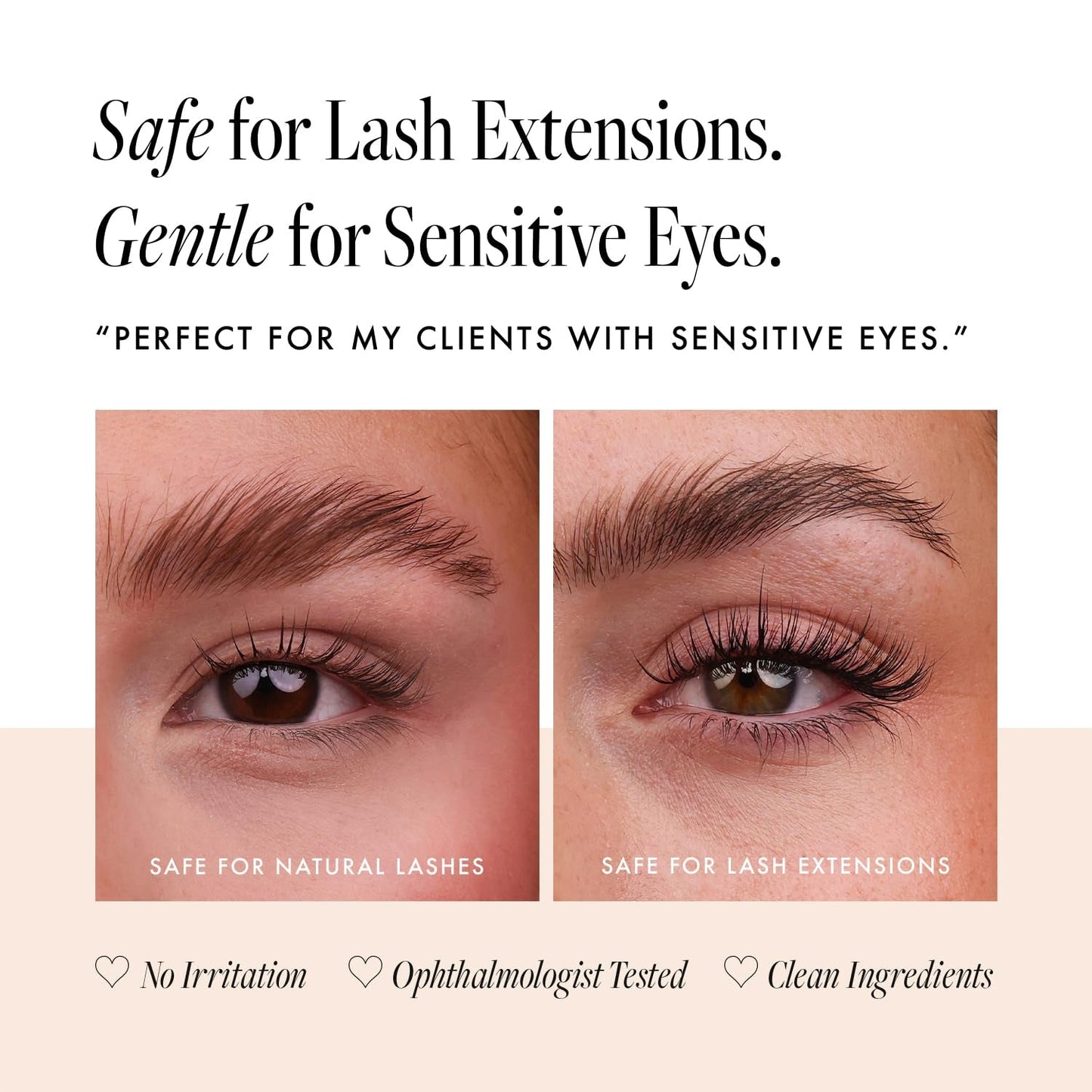 Natural Eyelash Growth Serum 3ml Thick Lashes Booster