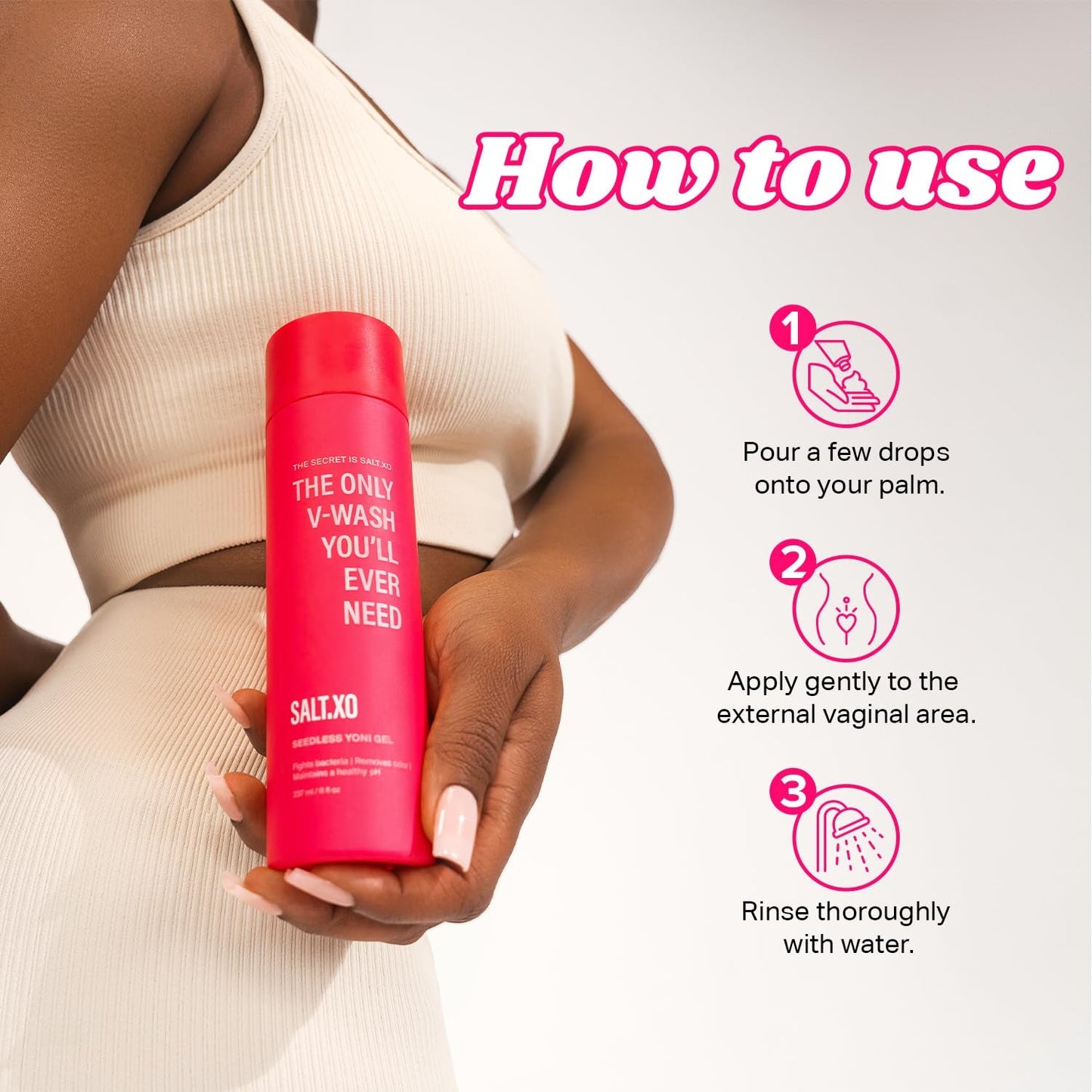 Natural pH Balanced Vaginal Wash Gel