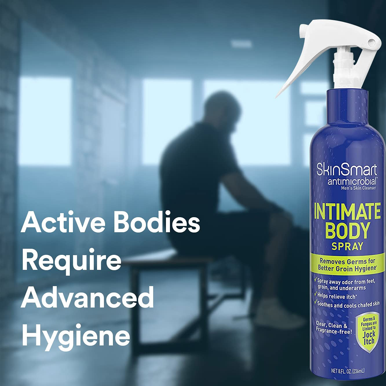 Fresh Anti Odor Body Spray for Women 236ml
