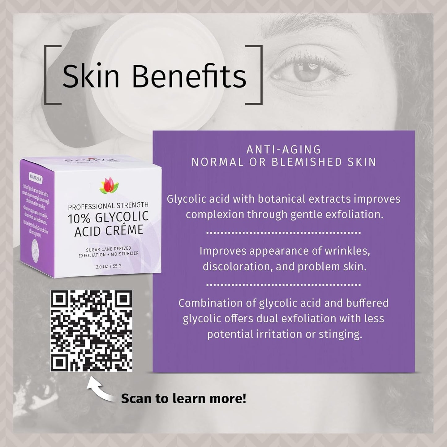 Brightening Glycolic Acid Face Cream 55g