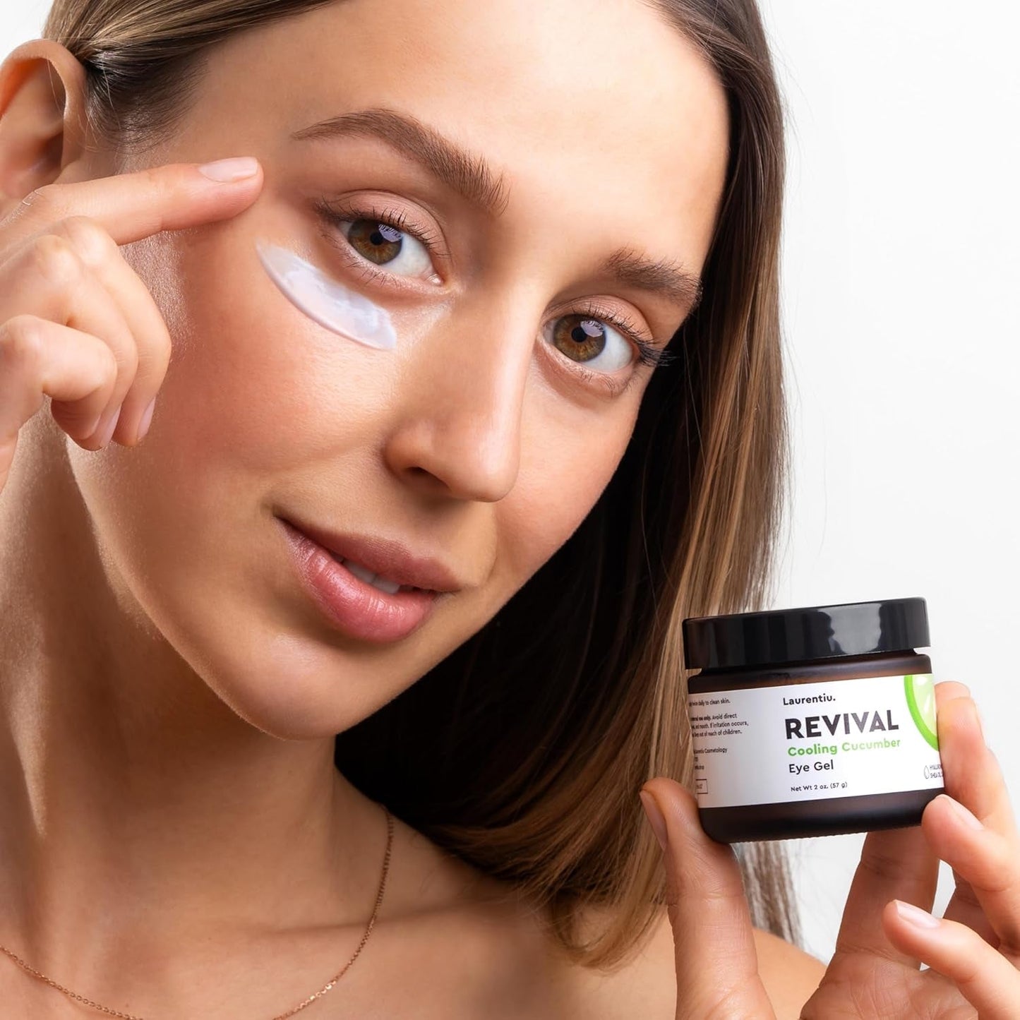Cooling Cucumber Eye Gel for Dark Circles & Puffiness