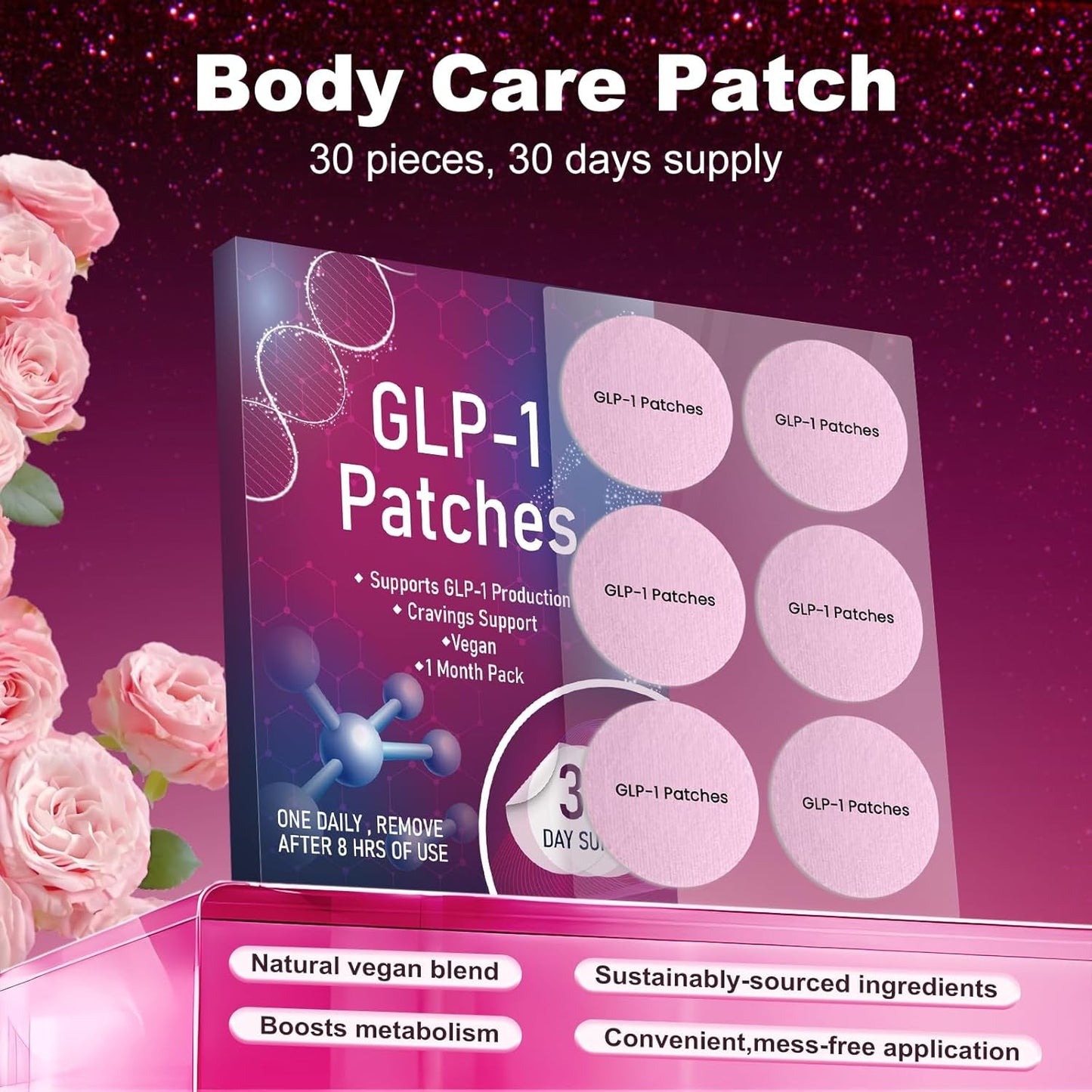 Easy Use Weight Loss Patches - 30 Count