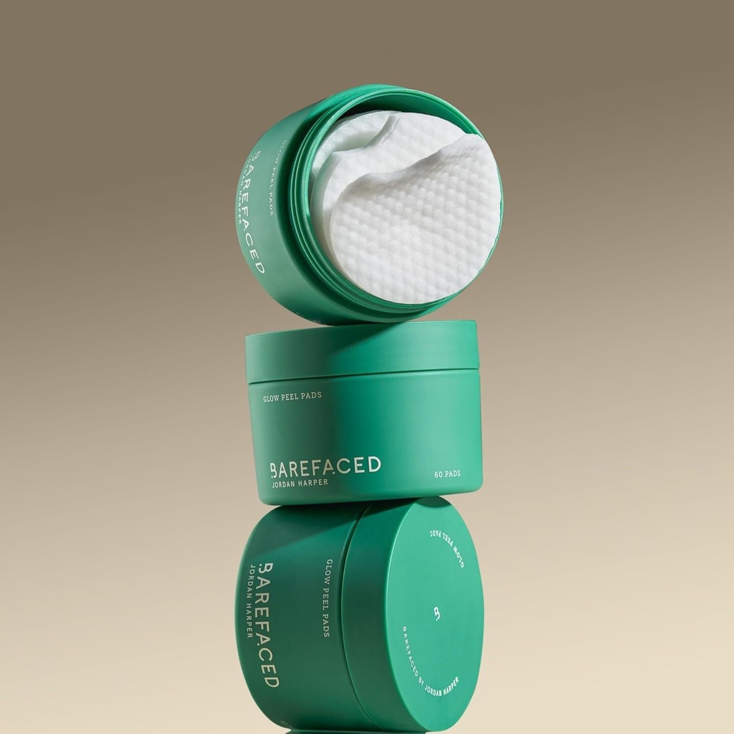 Gentle Exfoliating Face Pads 60 Count - Brighter Smoother Skin