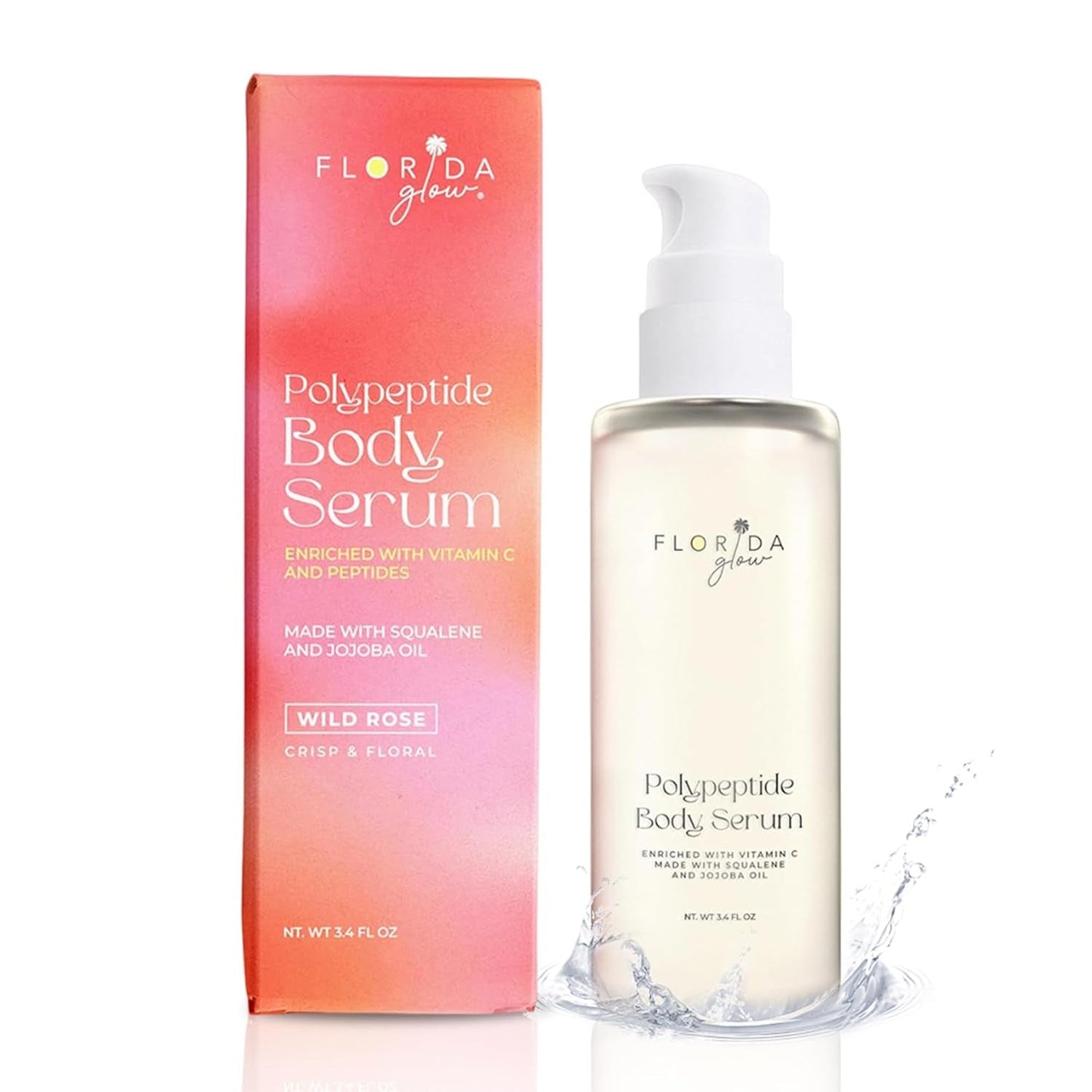 Nourishing Rose Body Serum - 100ml Hydrating Skin Oil - Mycosmeticslondon