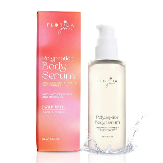 Nourishing Rose Body Serum - 100ml Hydrating Skin Oil - Mycosmeticslondon