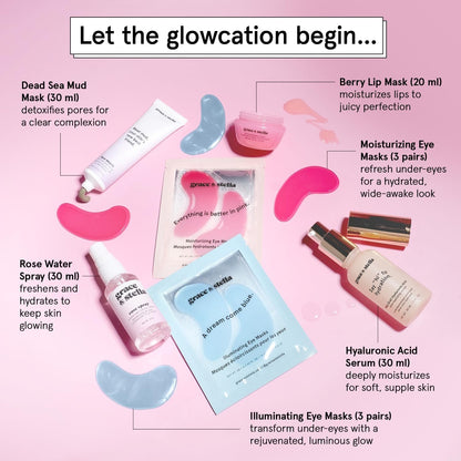 Natural Vegan Skincare Gift Set for Glowing Skin