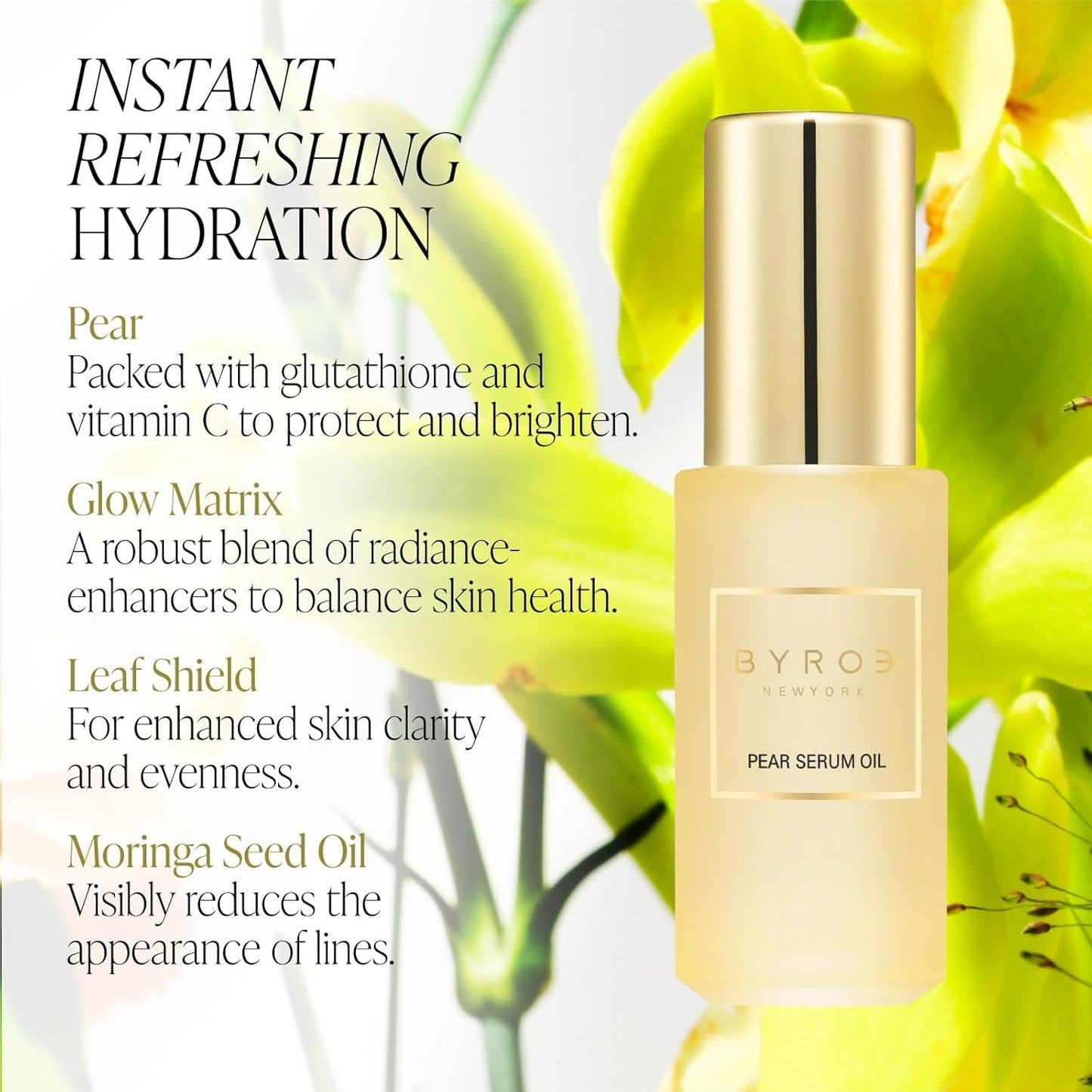 Natural Pear Face Oil - 20ml | Nourishing Glow Serum