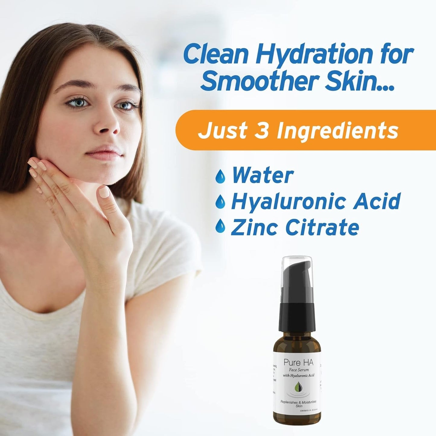 Natural Hydrating Face Serum 30ml