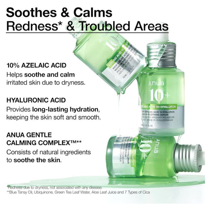 Gentle Azelaic Acid Calming Face Serum For Sensitive Skin