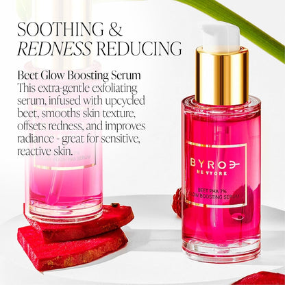 Natural Beet Facial Serum for Brightening Skin