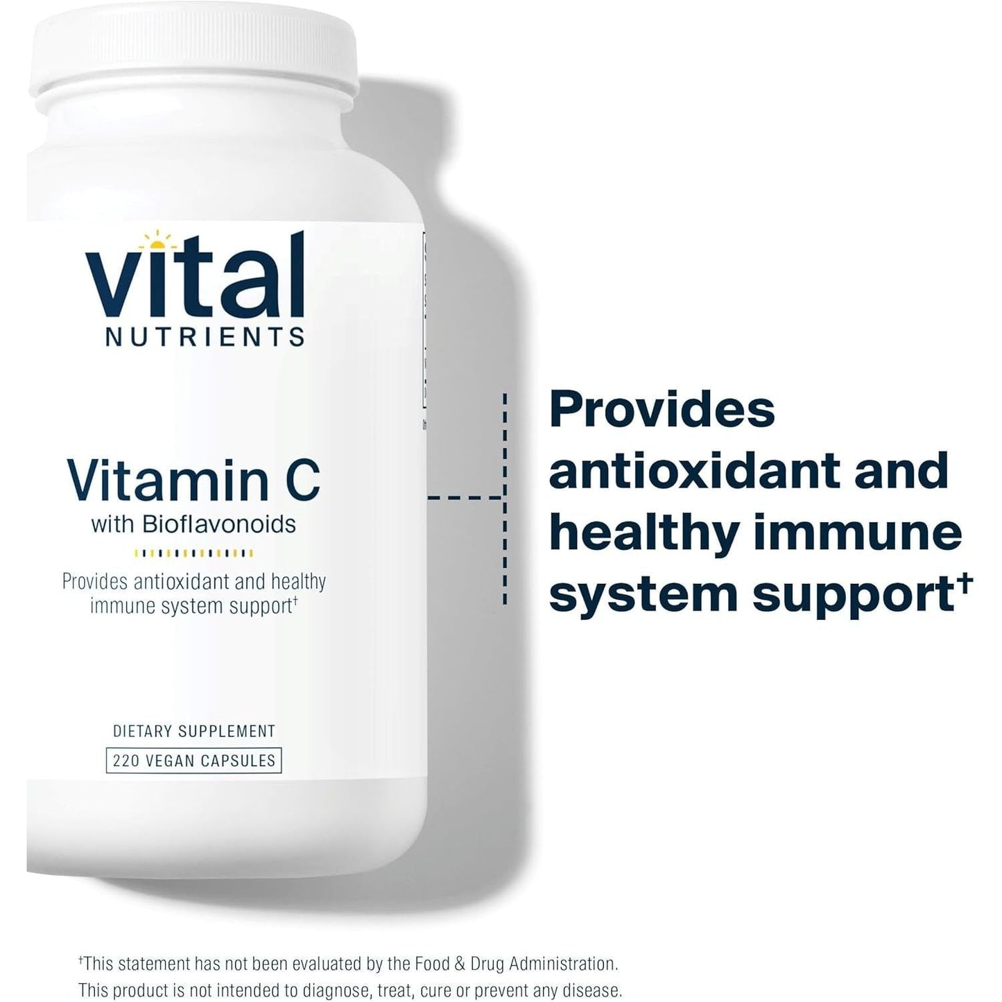 Powerful Vitamin C Booster with Antioxidants - 220 Caps