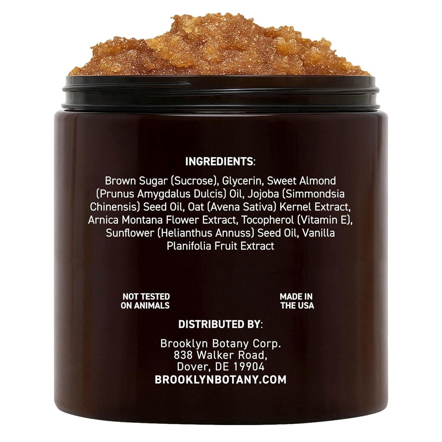Natural Exfoliating Body Scrub with Brown Sugar