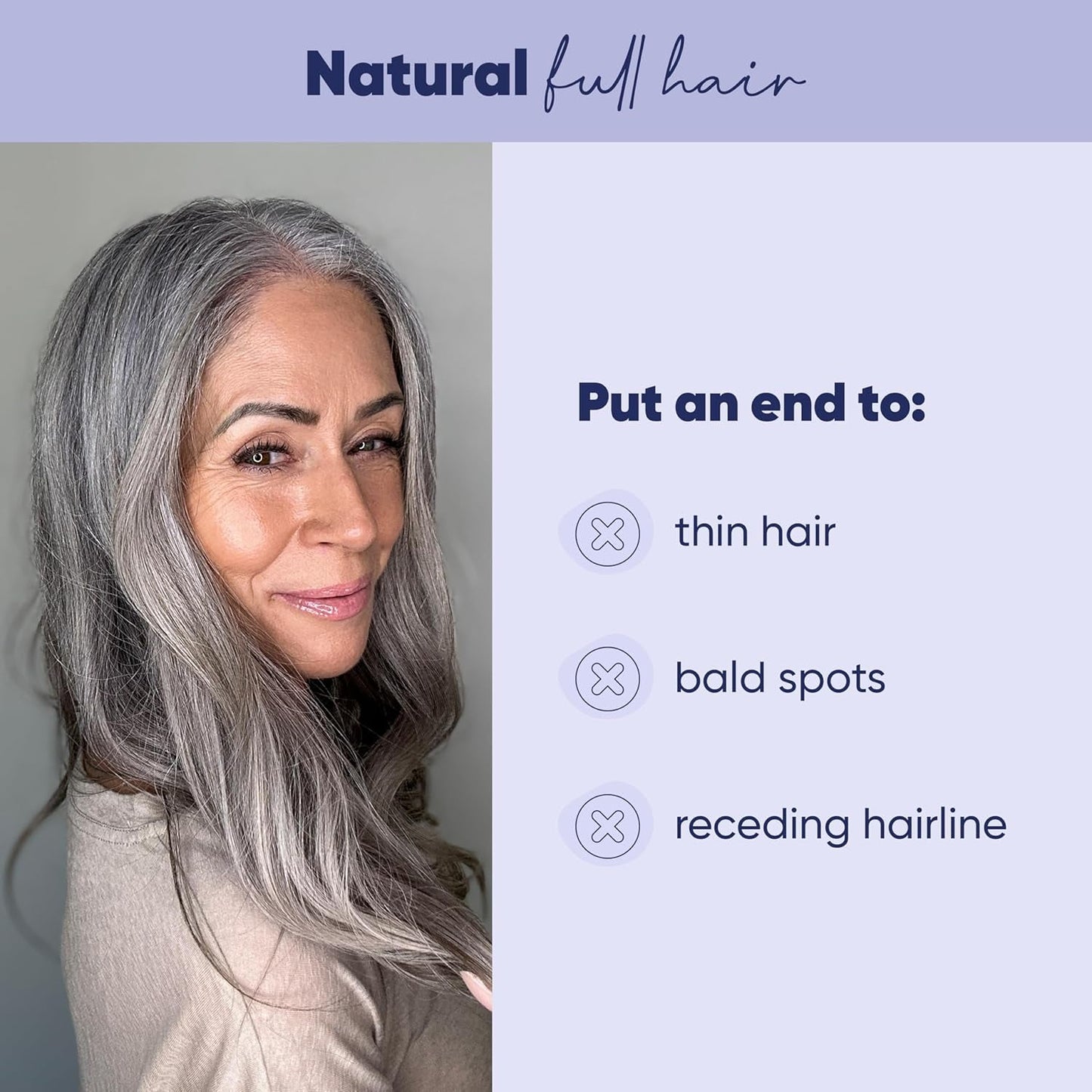 Natural Hair Regrowth Serum for Women - 50ml